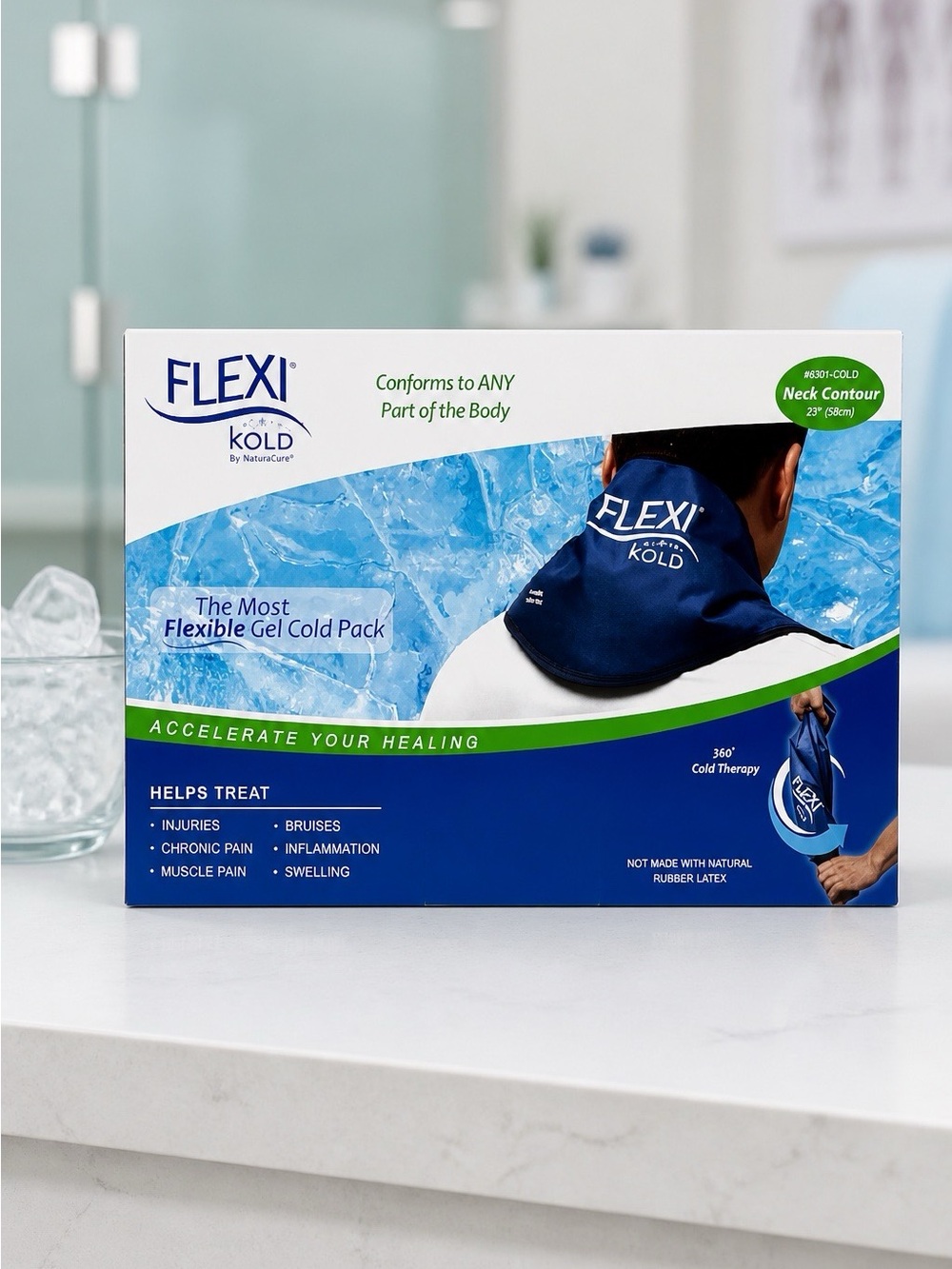 Flexi Kold Neck Contour Flexible Gel Cold Pack